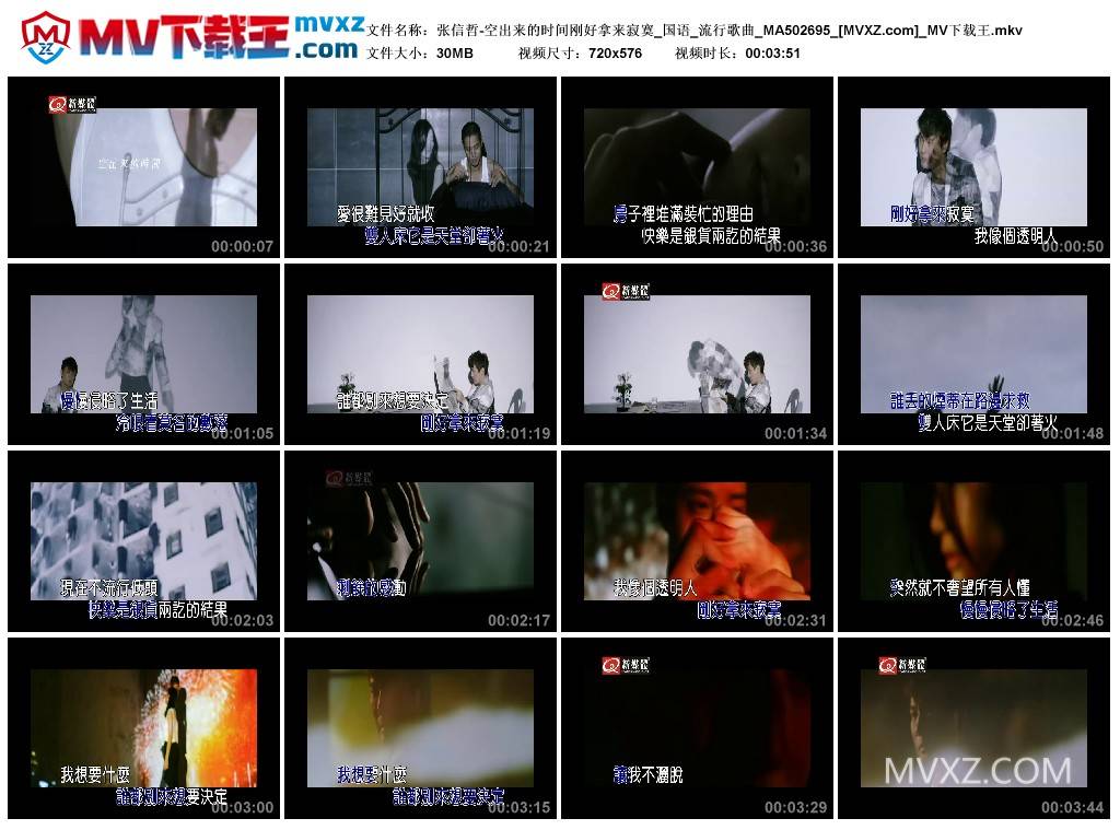 张信哲-空出来的时间刚好拿来寂寞_国语_流行歌曲_MA502695